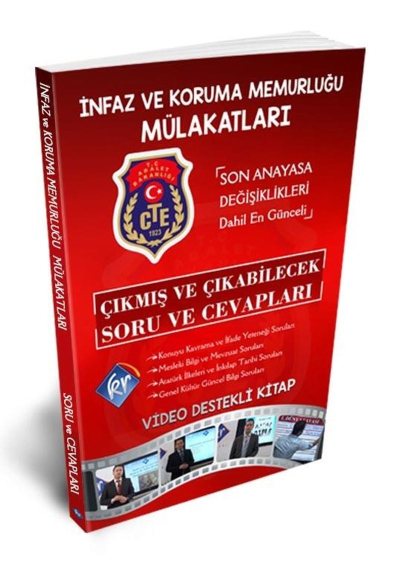 İnfaz ve Koruma Memurluğu Mülakatları Çıkmış Soru ve Cevapları kitap kapağı