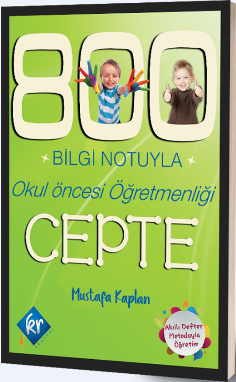 800 Bilgi Notuyla Okul Öncesi Öğretmenliği Cepte kitap kapağı