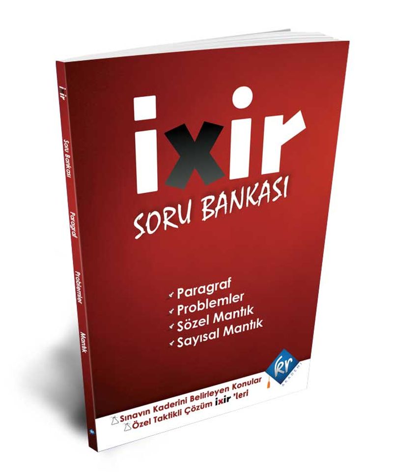 İxir Soru Bankası Problemler, Paragraf, Sözel Sayısal Mantık Soruları kitap kapağı