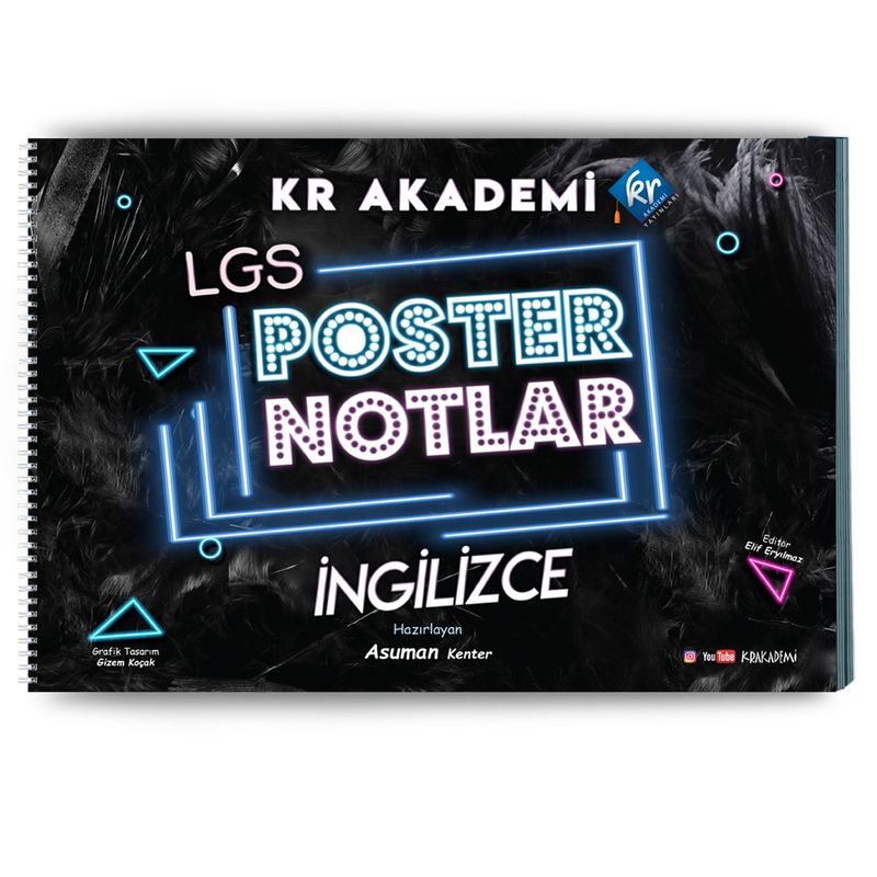 LGS İngilizce Poster Notları kitap kapağı