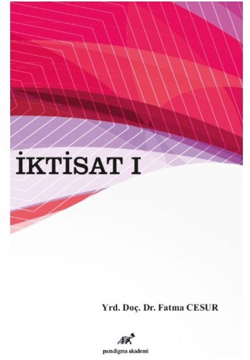 İktisat 1 kitap kapağı