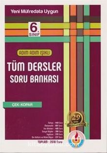 6. Sınıf Adım Adım Işıklı Tüm Dersler Soru Bankası kitap kapağı