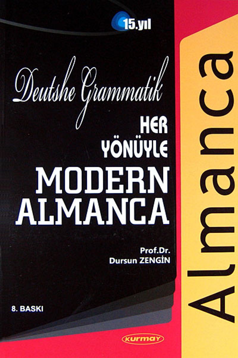 Her Yönüyle Modern Almanca Deutsche Grammatik kitap kapağı