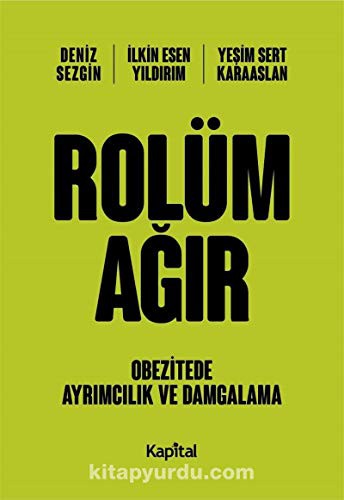 Rolüm Ağır & Obezitede Ayrımcılık ve Damgalama kitap kapağı