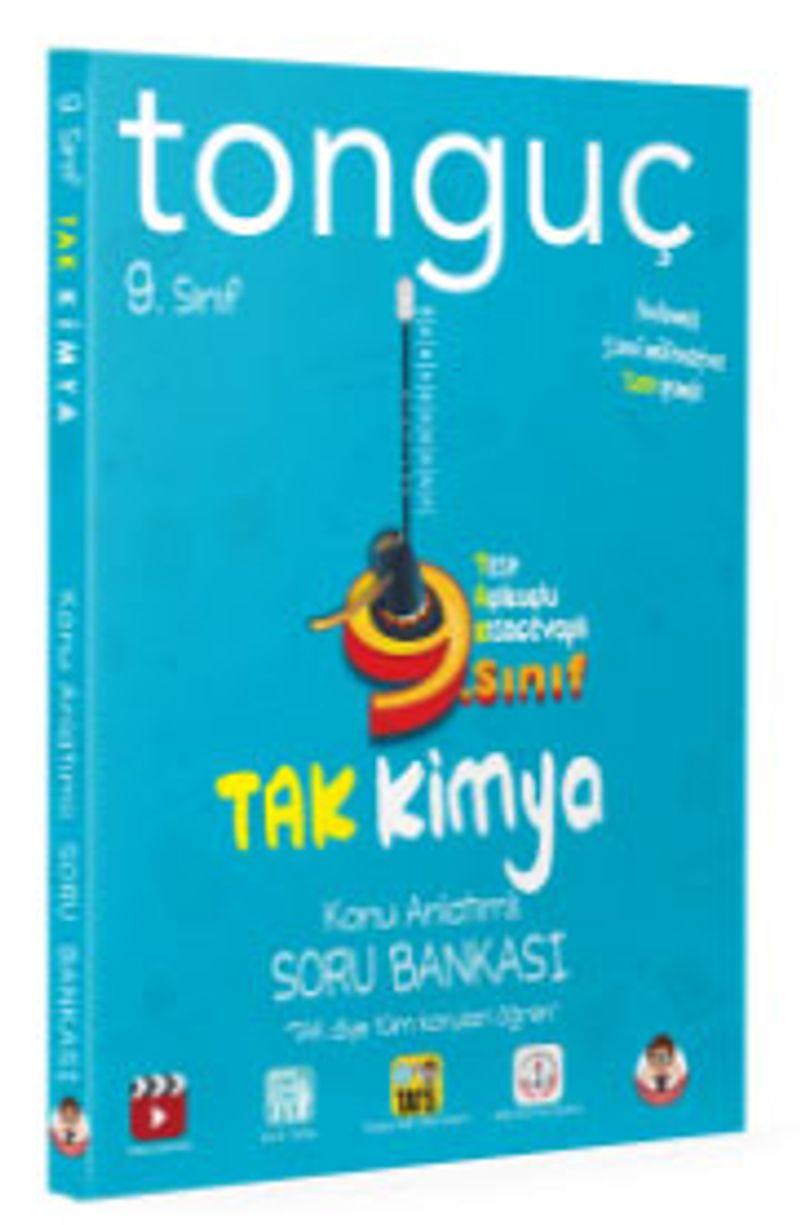 9. Sınıf TAK Kimya Konu Anlatımlı Soru Bankası kitap kapağı