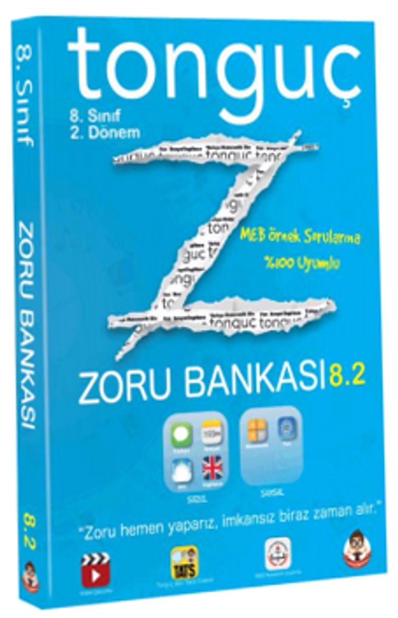 8.2 Zoru Bankası (Tüm Dersler) kitap kapağı