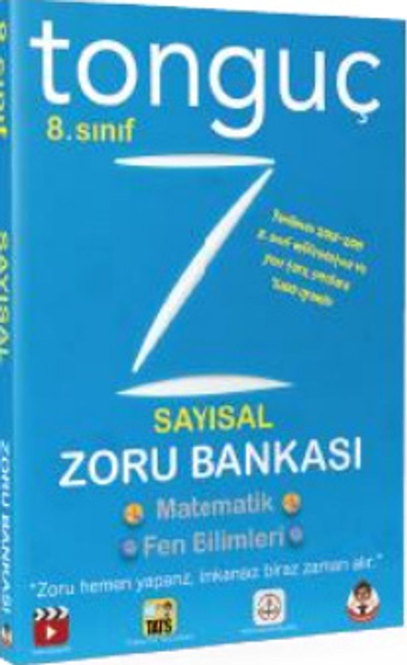 8. Sınıf Sayısal Zoru Bankası kitap kapağı