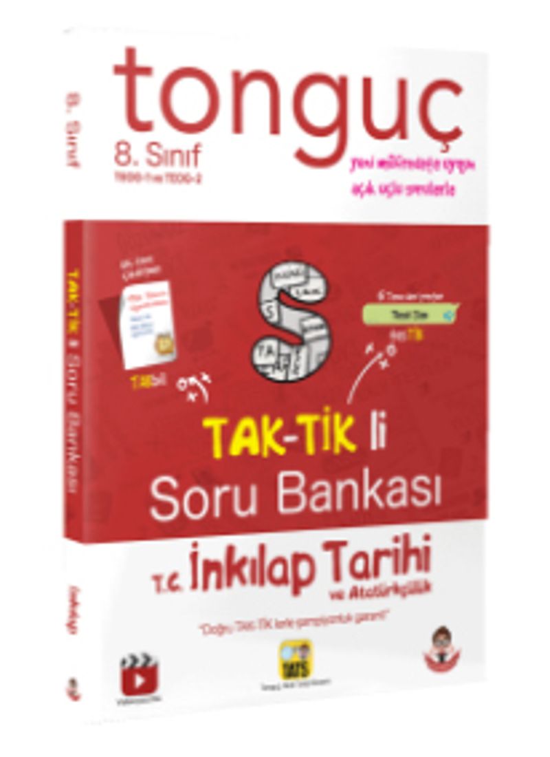 8. Sınıf T.C. İnkılap Tarihi ve Atatürkçülük Taktikli Soru Bankası kitap kapağı