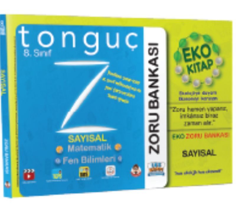 8. Sınıf EKO Sayısal Zoru Bankası kitap kapağı