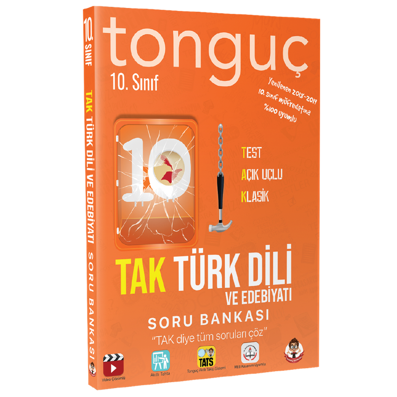 10. Sınıf TAK Türk Dili ve Edebiyat Soru Bankası kitap kapağı