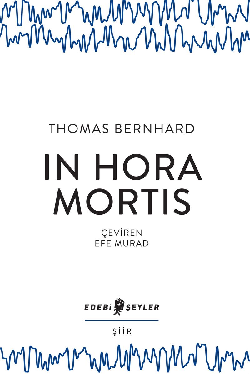 In Hora Mortis kitap kapağı