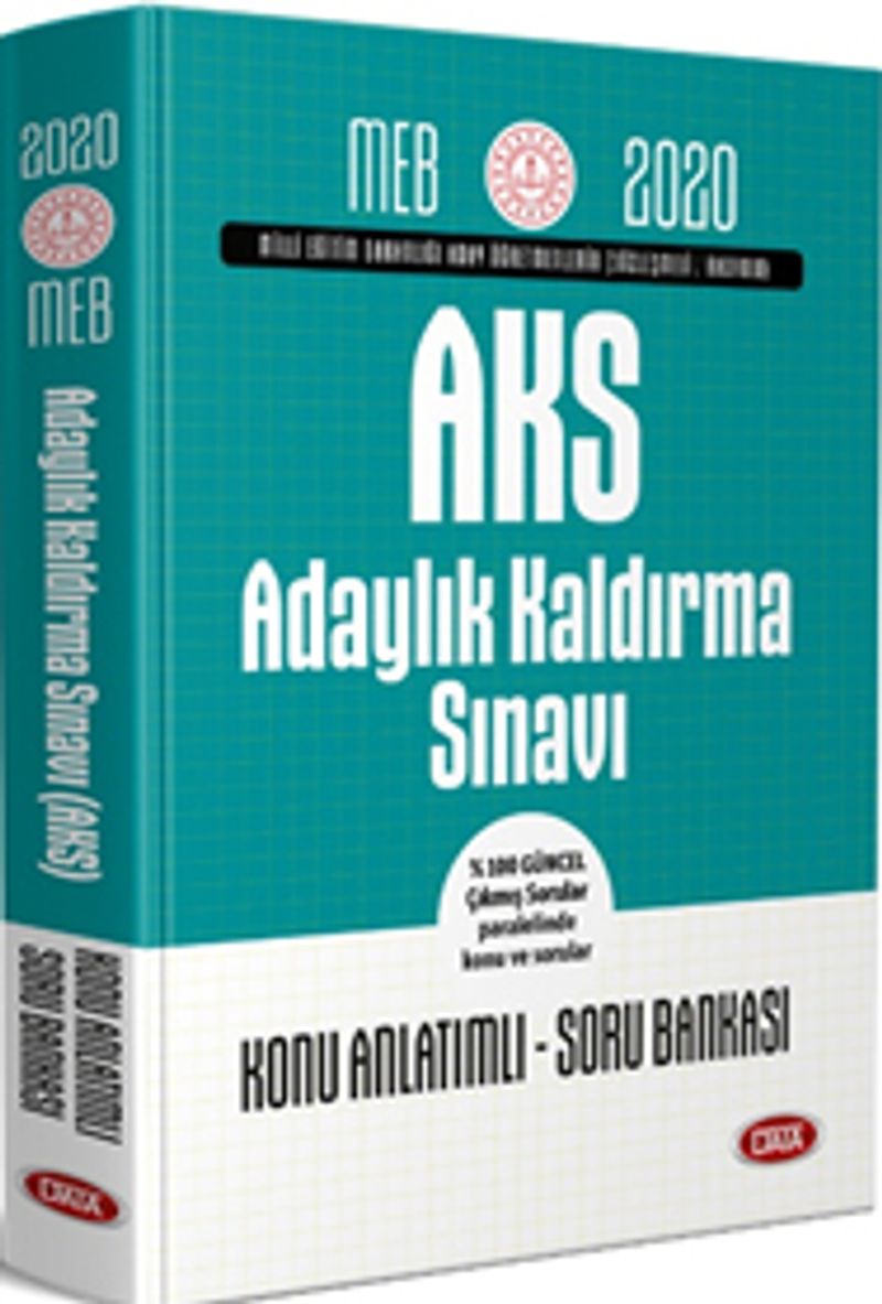 2020 AKS Adaylık Kaldırma Sınavı Konu Anlatımlı Soru Bankası kitap kapağı