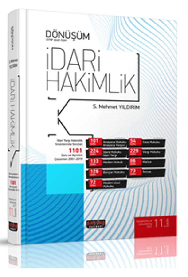 Dönüşüm İdari Hakimlik Soru Bankası kitap kapağı