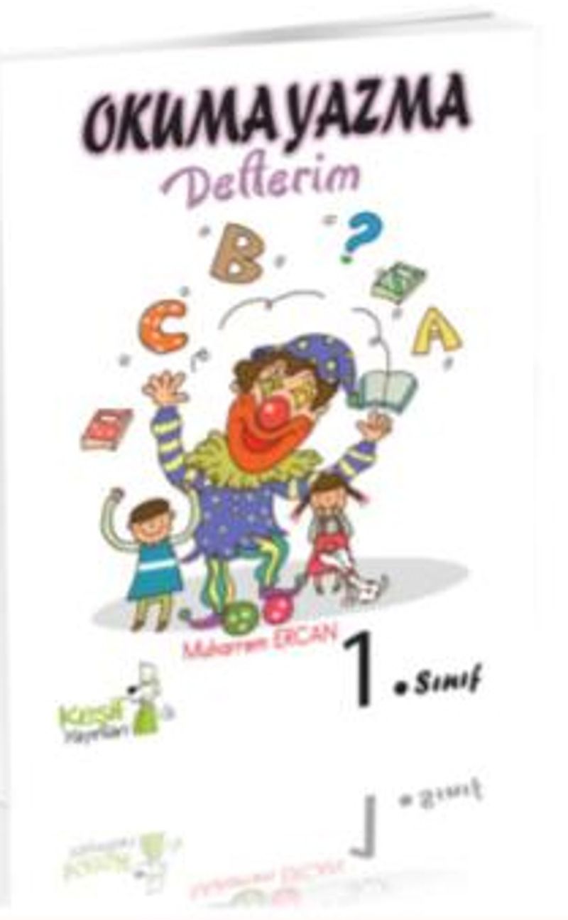 1. Sınıf Okuma Yazma Defterim kitap kapağı