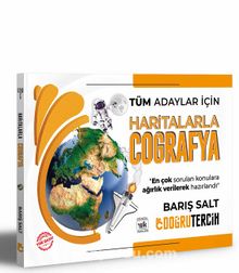 2022 Tüm Adaylar İçin Haritalarla Coğrafya kitap kapağı