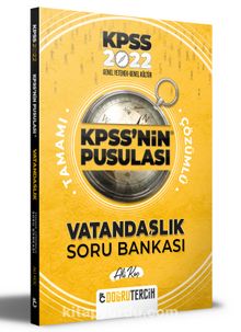 2022 KPSS'nin Pusulası Vatandaşlık Soru Bankası kitap kapağı