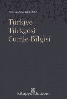 Türkiye Türkçesi Cümle Bilgisi kitap kapağı