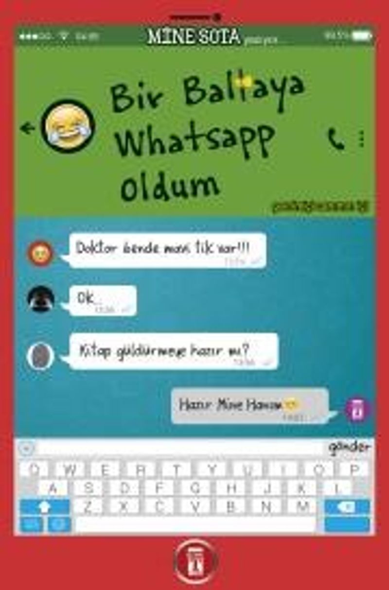 Bir Baltaya Whatsapp Oldum kitap kapağı