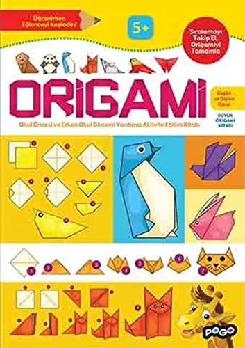 Origami Keşfet ve Öğren Dizisi kitap kapağı
