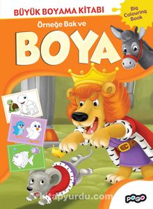 Büyük Boyama Kitabı 3 & Örneğe Bak ve Boya kitap kapağı