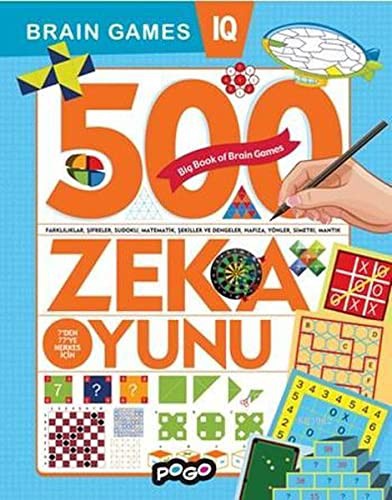 500 Zeka Oyunu kitap kapağı