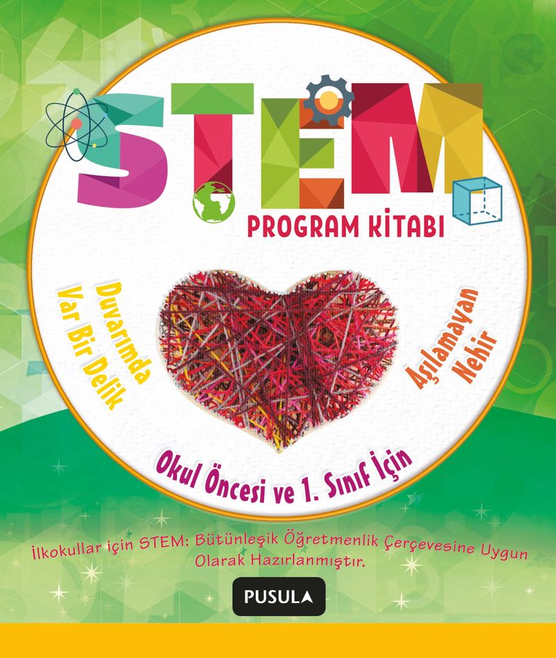 STEM Program Kitabı: Aşılamayan Nehir ve Duvarımda Var Bir Delik: Okul Öncesi ve 1. Sınıflar İçin kitap kapağı
