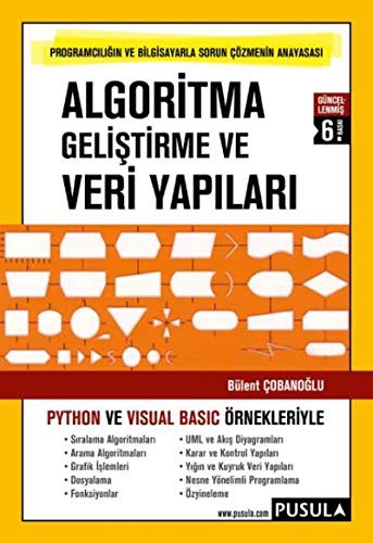 Algoritma Geliştirme ve Veri Yapıları kitap kapağı