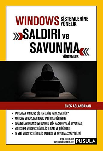 Windows Sistemlerine Yönelik Saldırı ve Savunma Yöntemleri kitap kapağı
