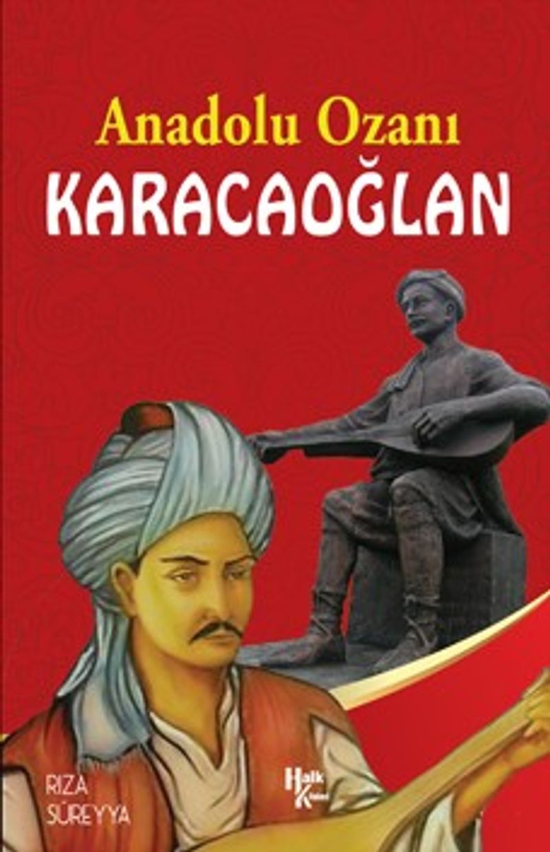 Anadolu Ozanı Karacaoğlan kitap kapağı