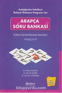 Arapça Soru Bankası Çıkmış Sorular Deneme Sınavları Arapça IV kitap kapağı