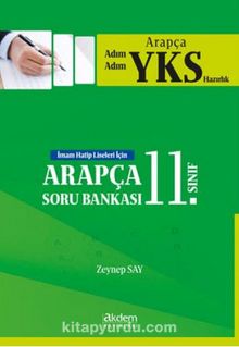 11. Sınıf Adım Adım Arapça YKS Hazırlık kitap kapağı