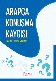 Arapça Konuşma Kaygısı kitap kapağı