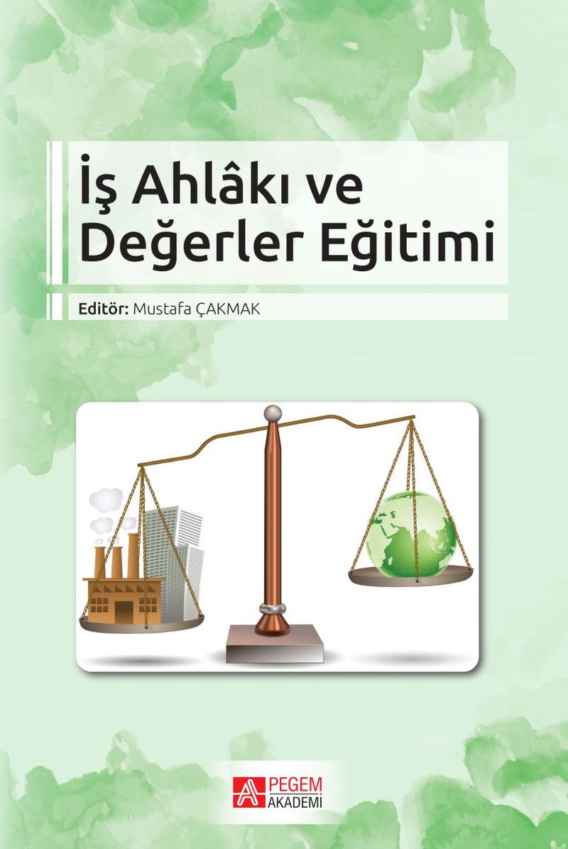 İş Ahlakı ve Değerler Eğitimi kitap kapağı