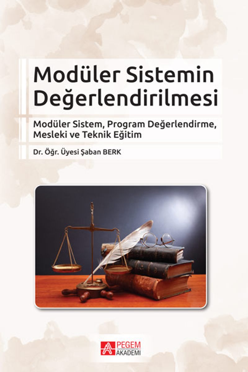 Modüler Sistemin Değerlendirilmesi kitap kapağı