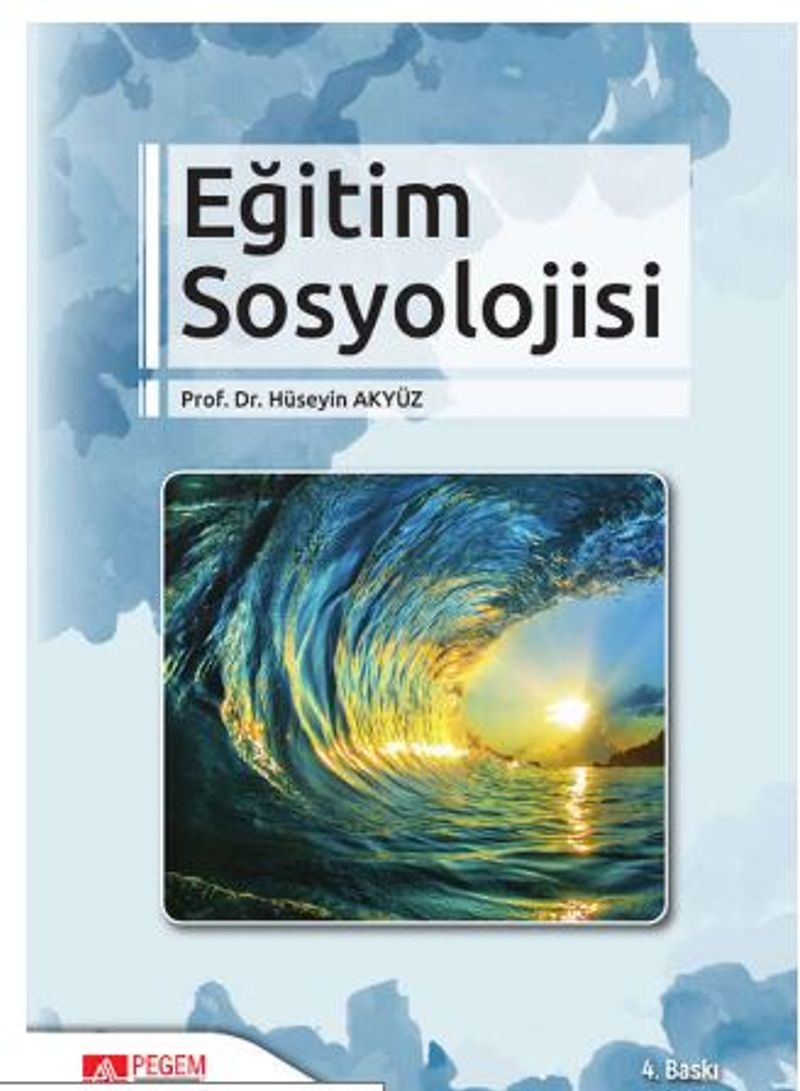 Eğitim Sosyolojisi (Edit. Hüseyin Akyüz) kitap kapağı
