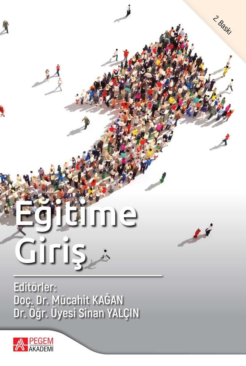 Eğitime Giriş (Edt. Mücahit Kağan- Edt. Sinan Yalçın) kitap kapağı