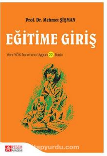 Eğitime Giriş kitap kapağı