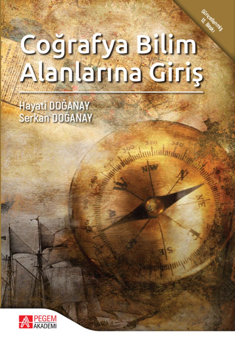 Coğrafya Bilim Alanlarına Giriş kitap kapağı