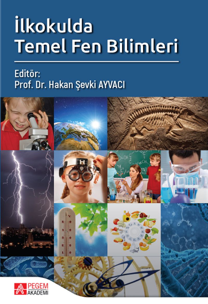 İlkokulda Temel Fen bilimleri kitap kapağı