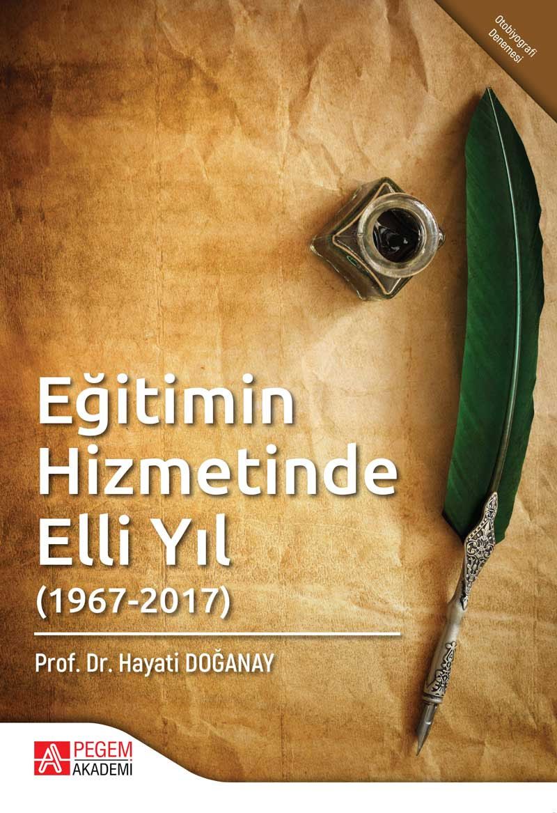 Eğitimin Hizmetinde Elli Yıl (1967-2017) kitap kapağı