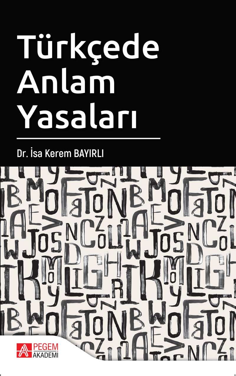 Türkçede Anlam Yasaları kitap kapağı