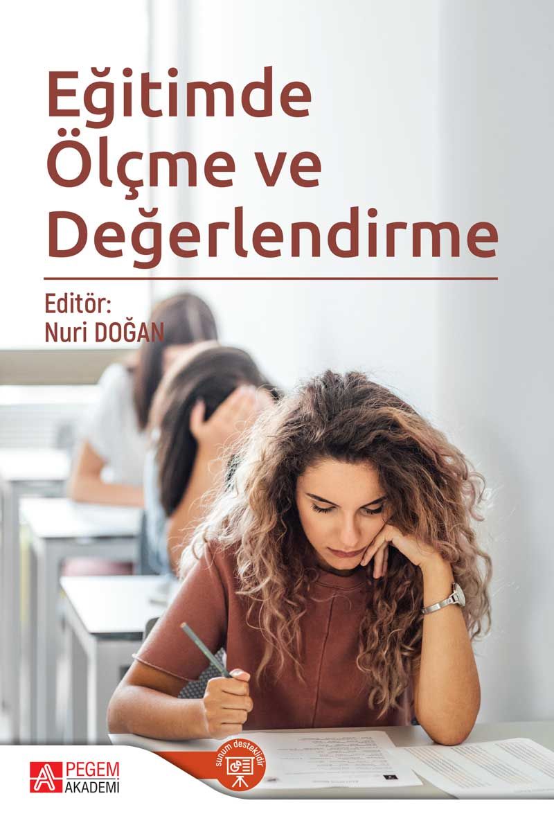 Eğitimde Ölçme ve Değerlendirme (Edt. Nuri Doğan) kitap kapağı