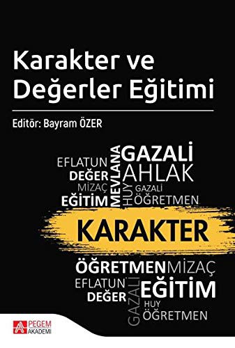Karakter ve Değerler Eğitimi kitap kapağı