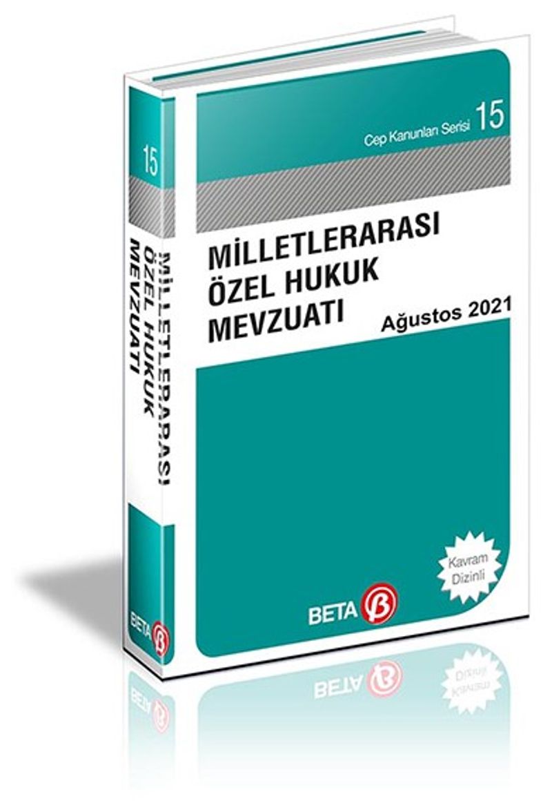 Milletlerarası Özel Hukuk Mevzuatı / Cep Kitapları 15 kitap kapağı