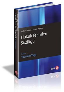 Hukuk Terimleri Sözlüğü (İngilizce-Türkçe / Türkçe-İngilizce) kitap kapağı