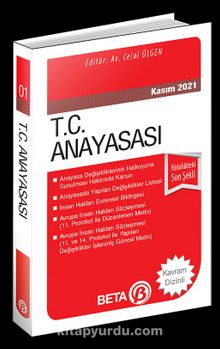 T.C. Anayasası kitap kapağı