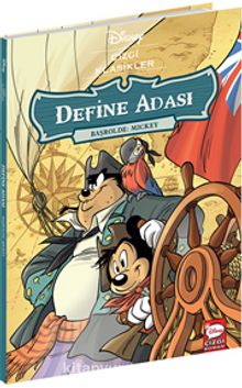 Disney Çizgi Klasikler - Define Adası Başrolde: Mickey kitap kapağı