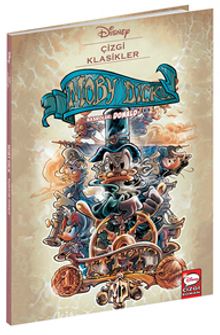 Disney Çizgi Klasikler - Moby Dick Başrolde: Donald kitap kapağı