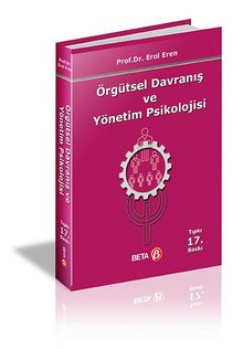 Örgütsel Davranış ve Yönetim Psikolojisi kitap kapağı
