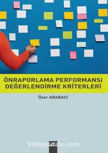 Ön Raporlama Performansı Değerlendirme Kriterleri kitap kapağı